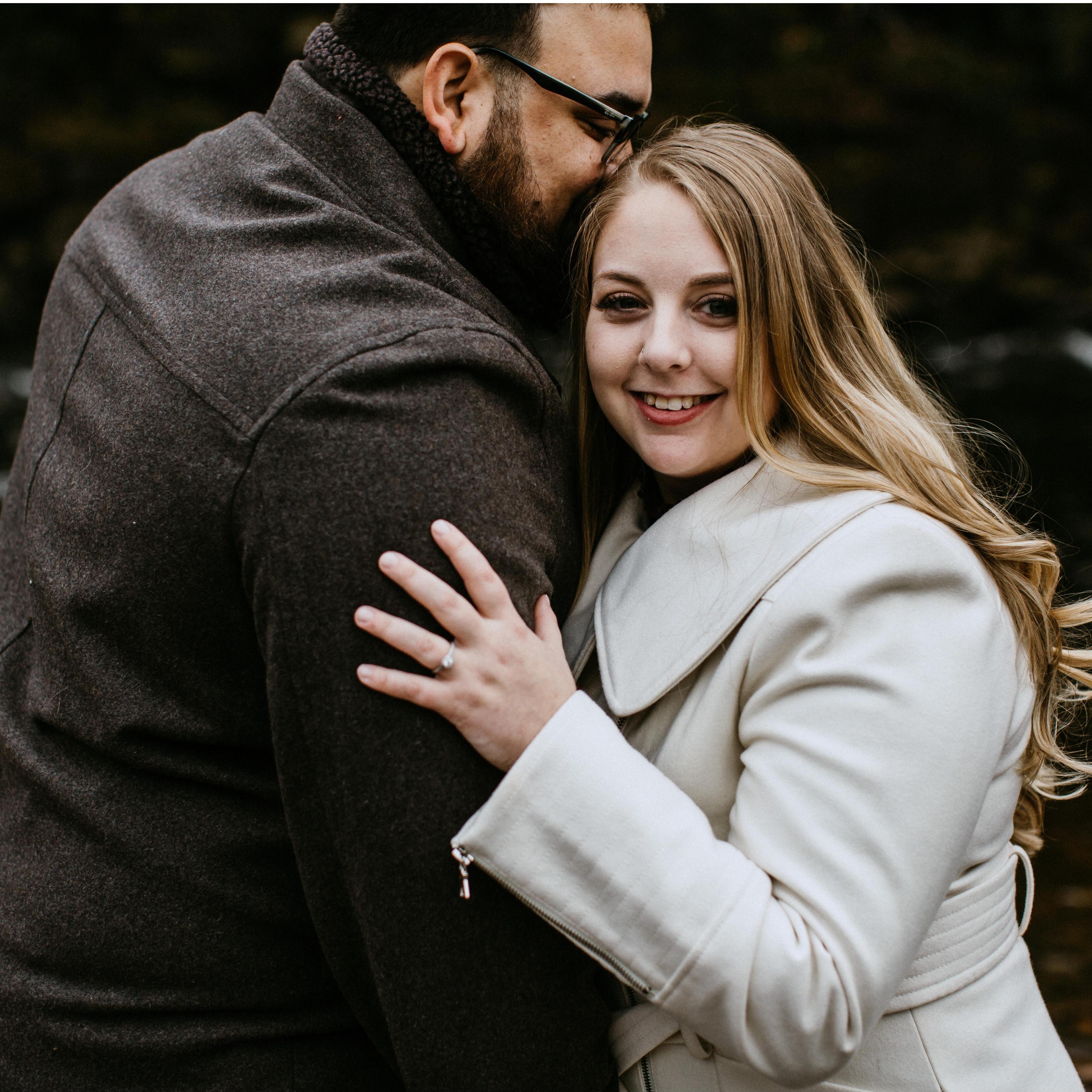 Engagement photo taken at Glen Onoko State Park
-Kristy Hoadley Photography