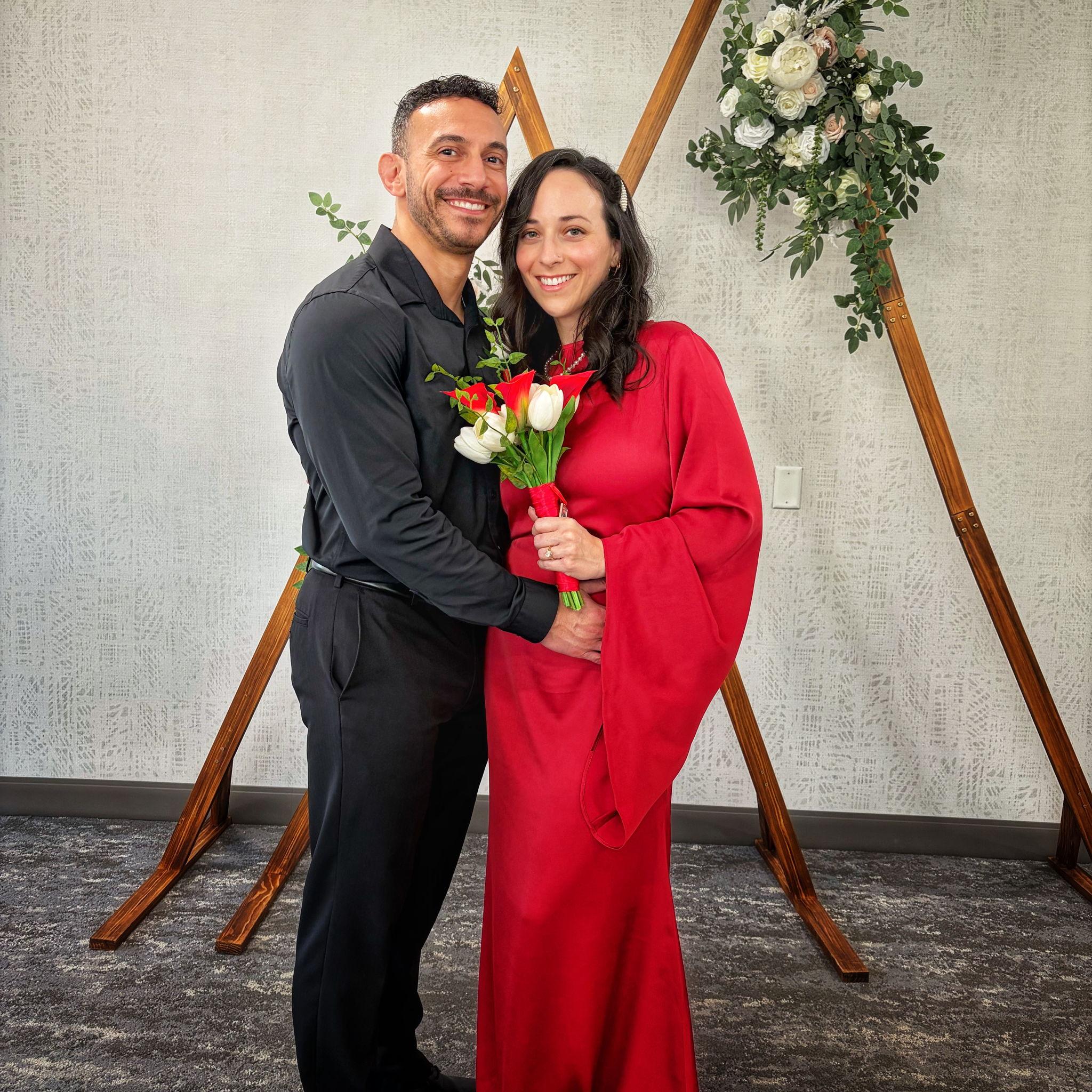 Our elopement on 2/6/26.