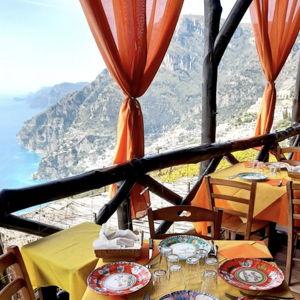 Lunch with a view at La Tagliata, Positano