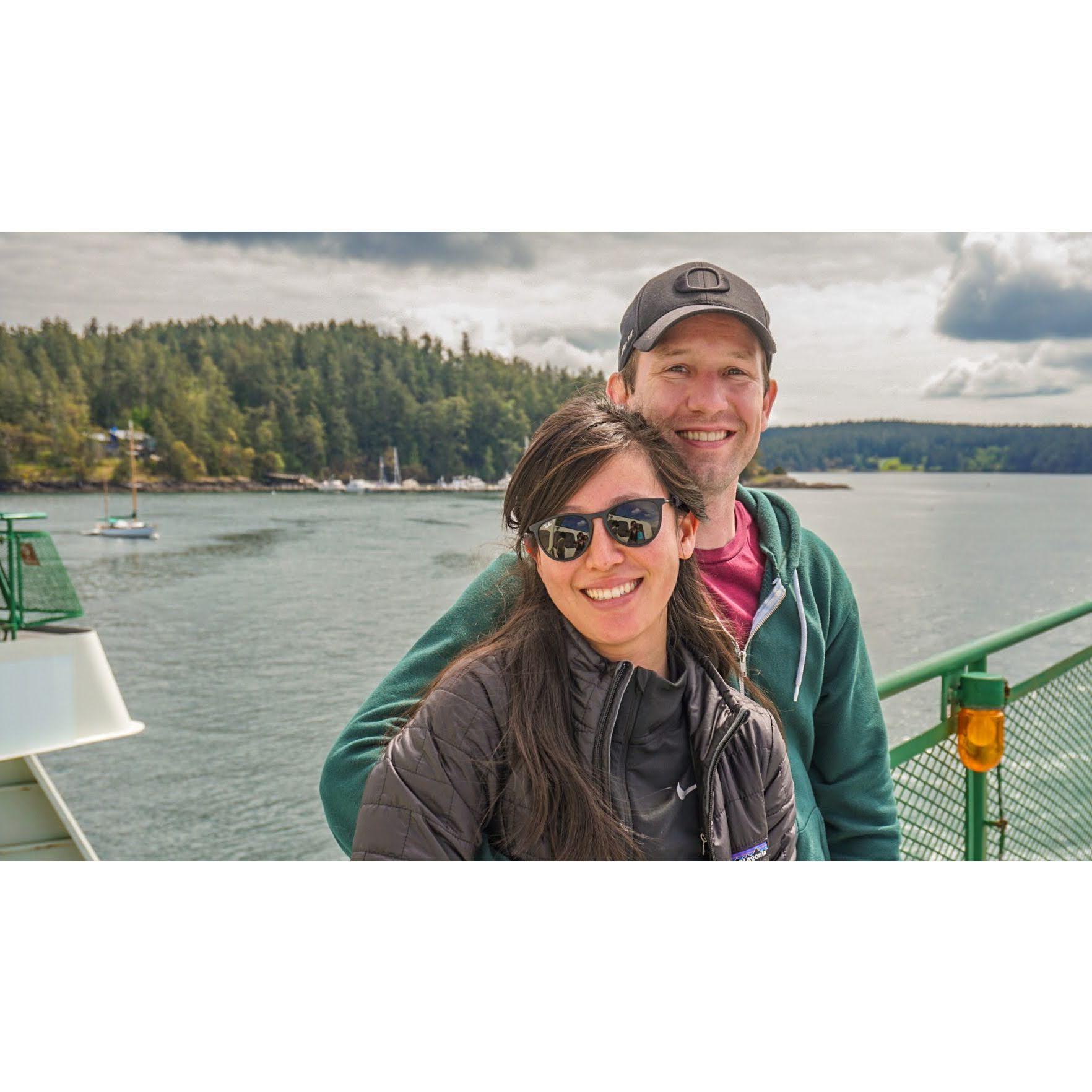 Ferry ride to Orcas Island