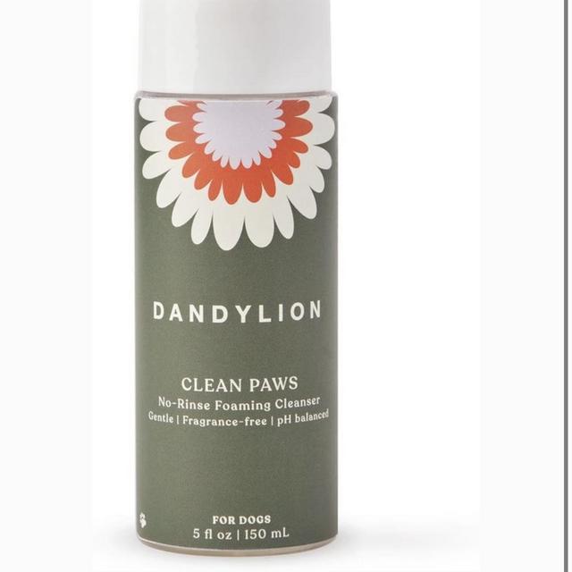 DANDYLION Clean Paws Dog Foaming Cleanser, 5-fl oz bottle - Chewy.com