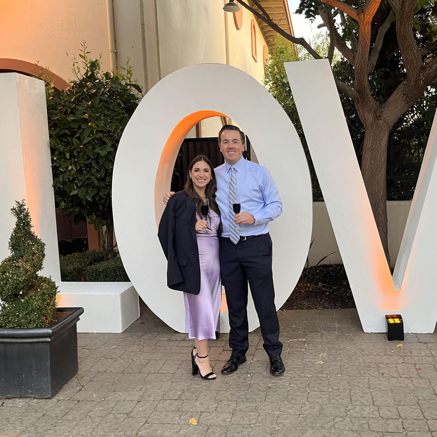 Steven's sister's Haley's wedding, November 2022