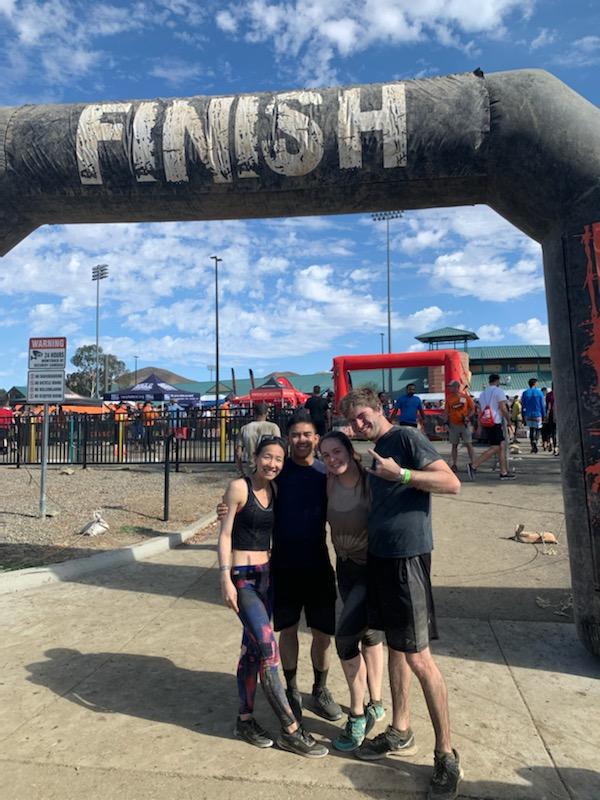 The first time we did a Tough Mudder race with the toughest. November 2019