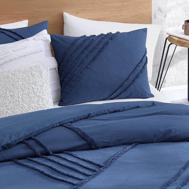 Dkny chenille shops stripe comforter