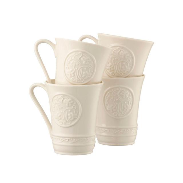 Belleek Irish Craft Mugs (Set of 4)