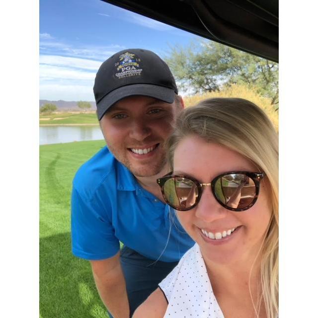 Golf over thanksgiving (Megs still yet to catch the golf fever)