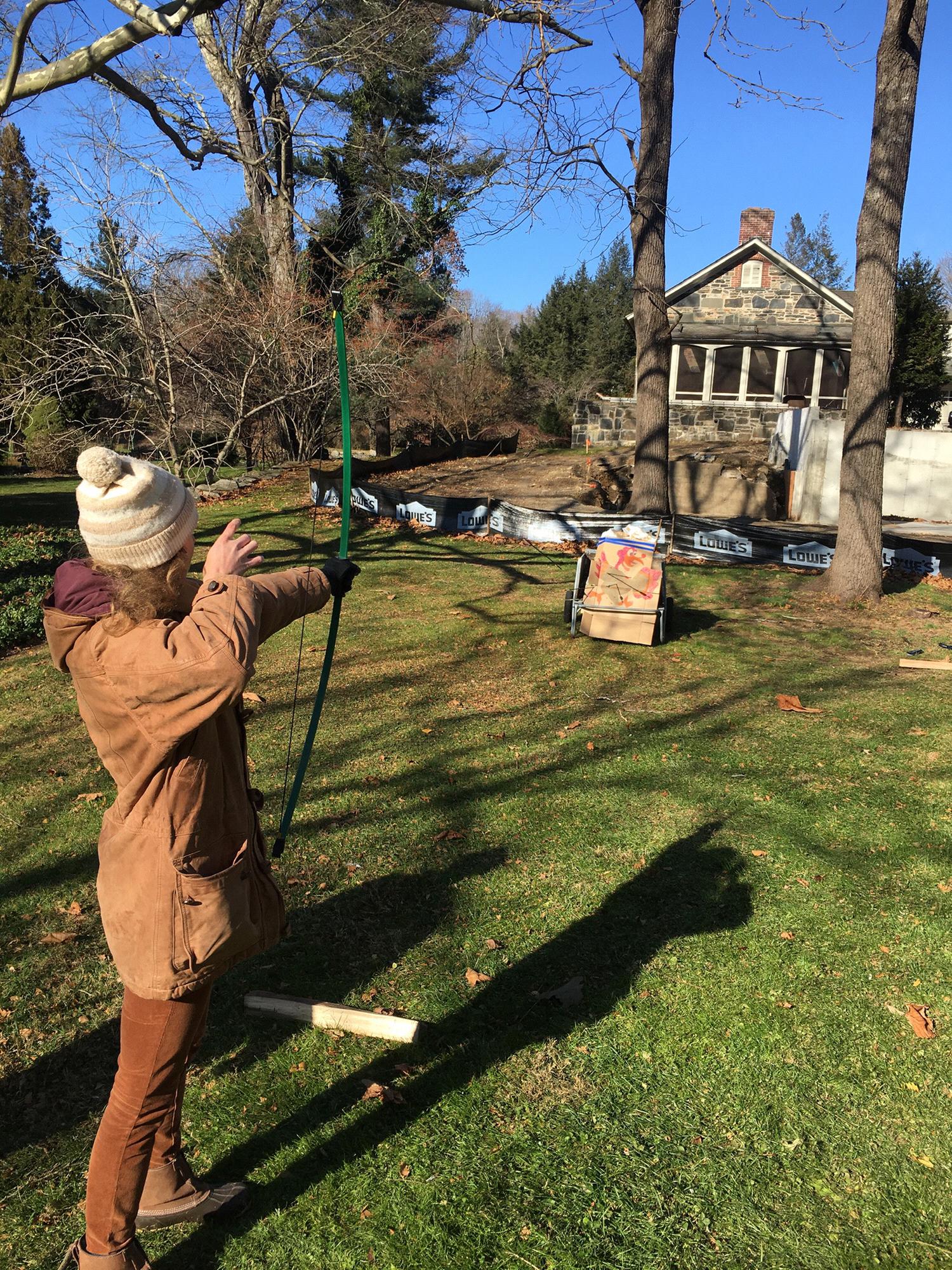 Annual Turkey Shoot in Connecticut.
