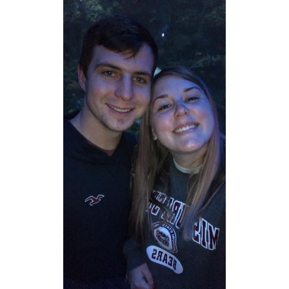 Our first photo together <3