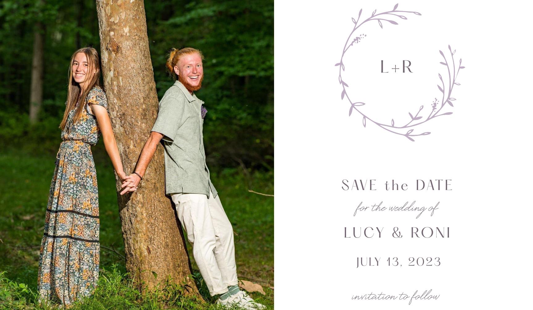 The Wedding Website of Lucy Leffler and Roni Clark