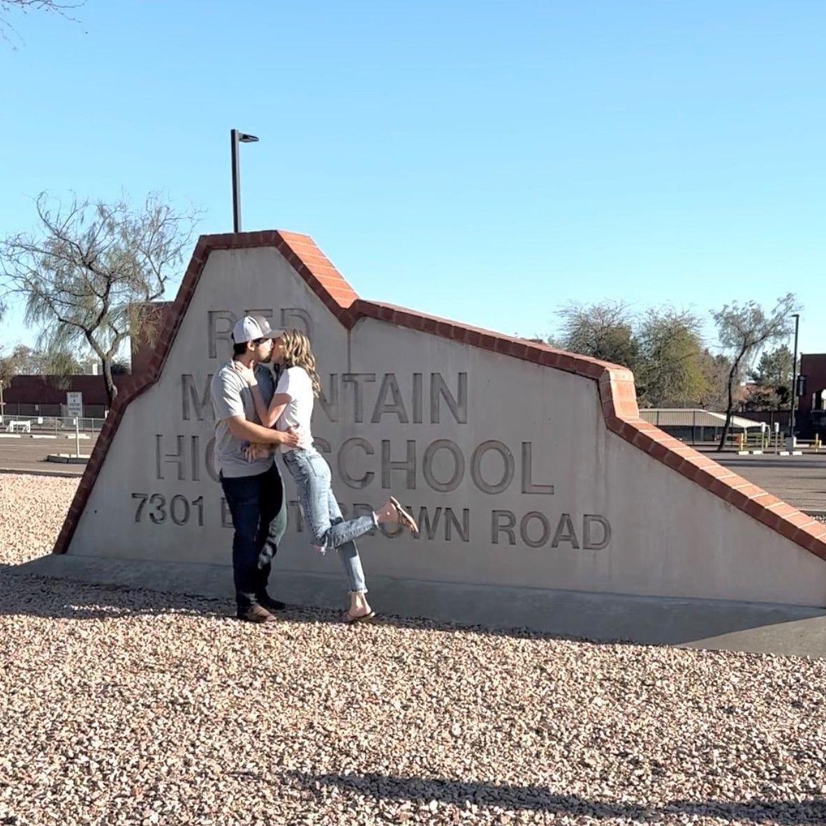 Where our love story began... #Highschoolsweethearts