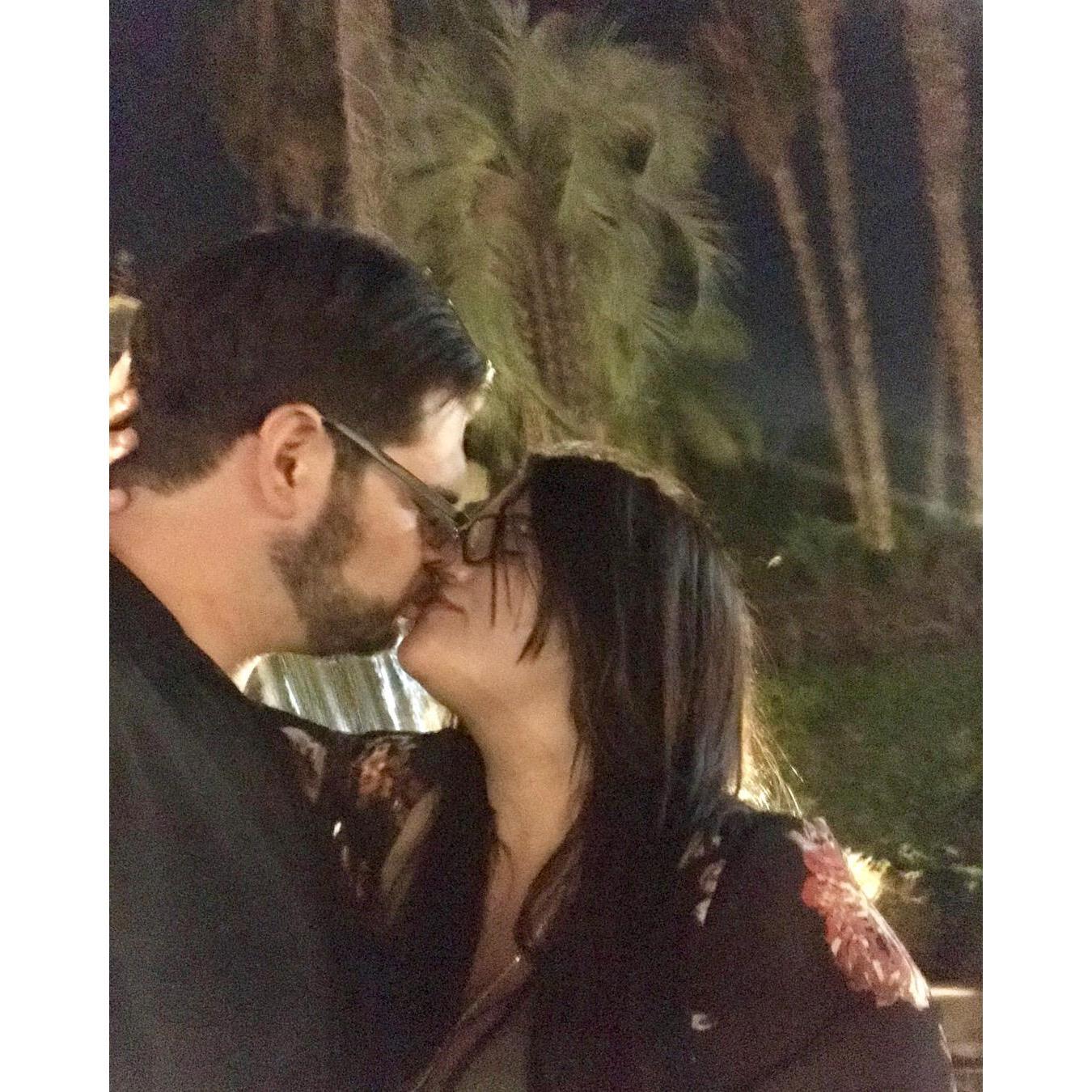 Our very first anniversary date! We went to Castle Park and played mini golf.