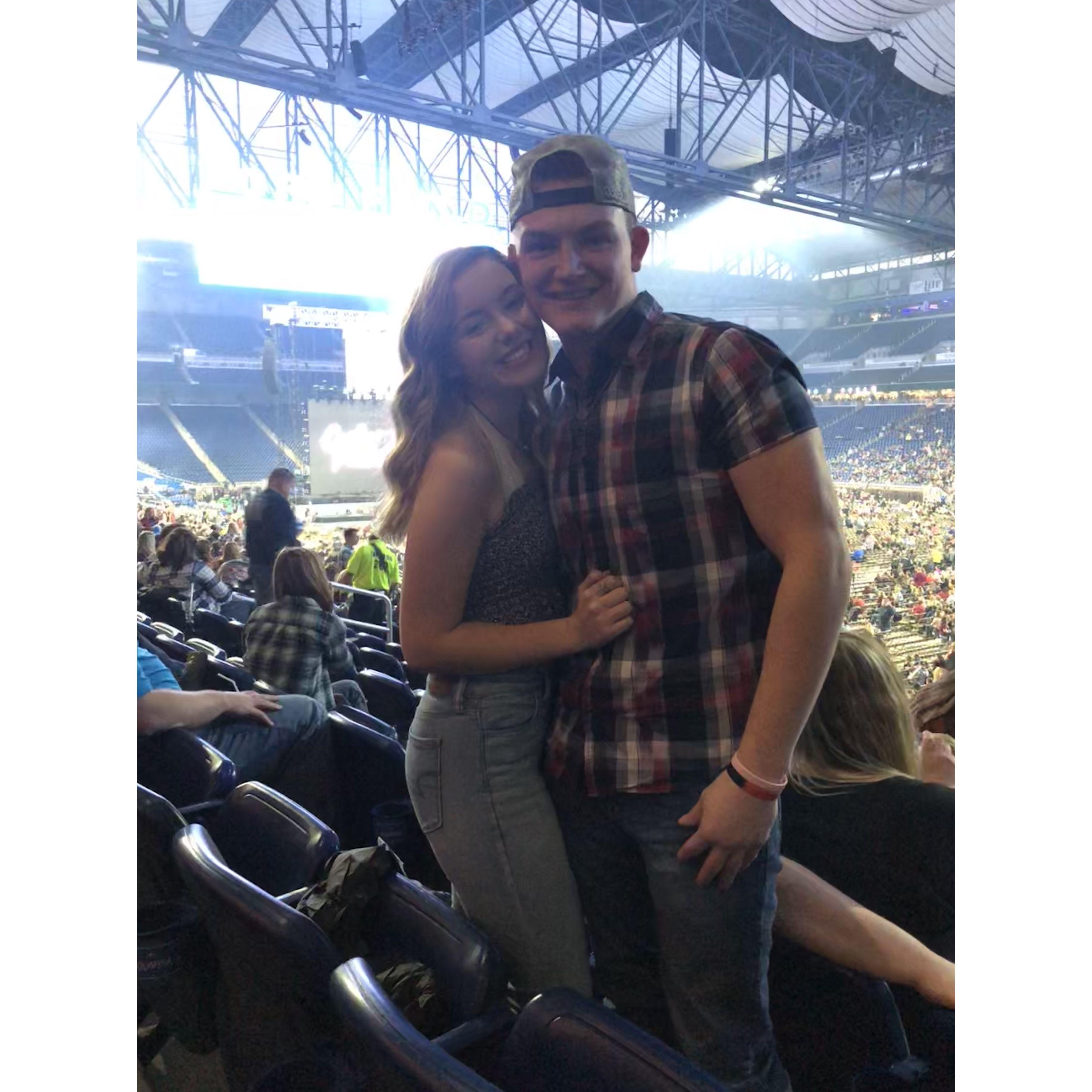 Our first concert in 2018