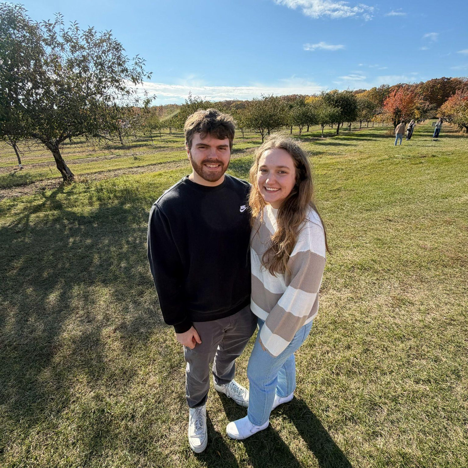The day we got engaged in Door County (October 2025)