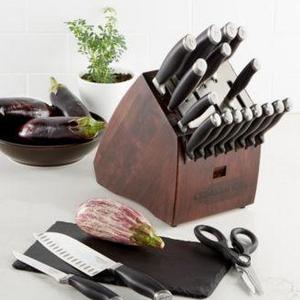 Calphalon - Contemporary SharpIN Self Sharpening 20-Piece Cutlery Set