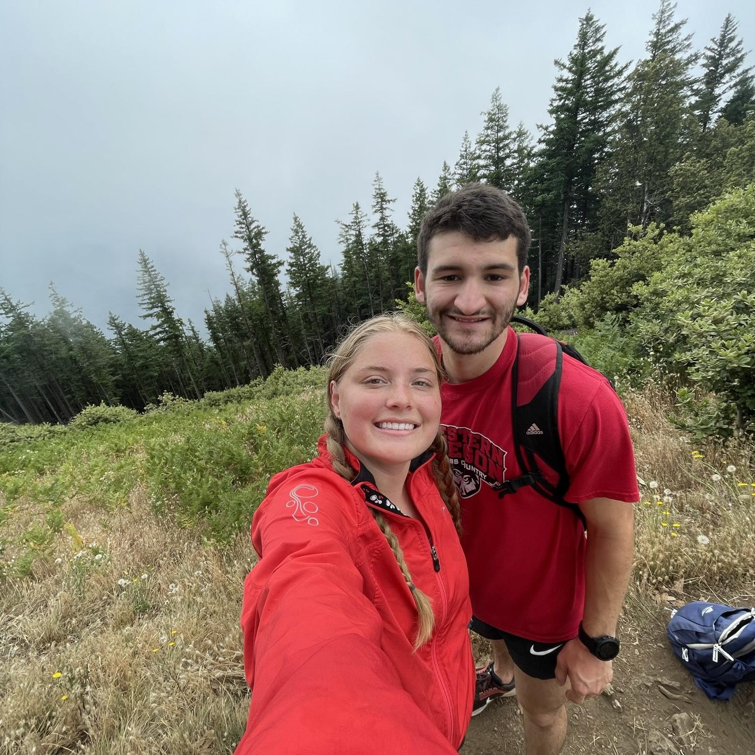 This photo was taken on the top of Humbug Mountain.