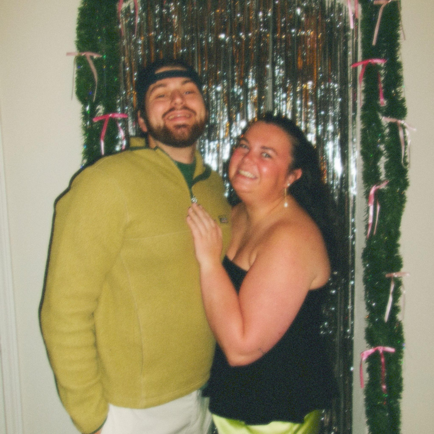Our first Christmas party together