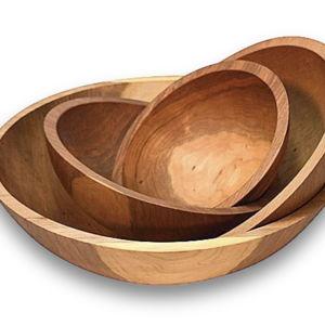 Colonial Hardwood Bowl - 15" - CHERRY