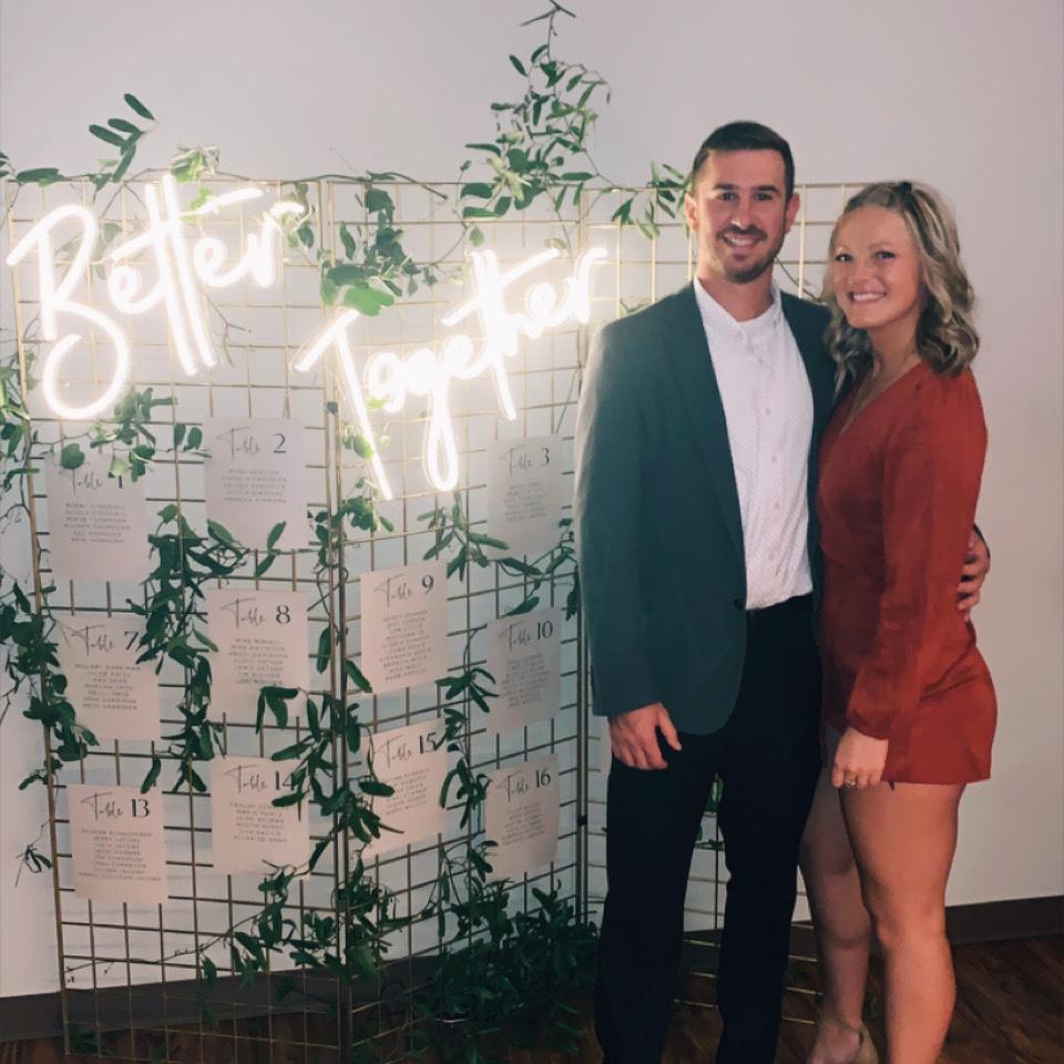 Did you know we’ve been to 40 weddings together? Hubert’s!