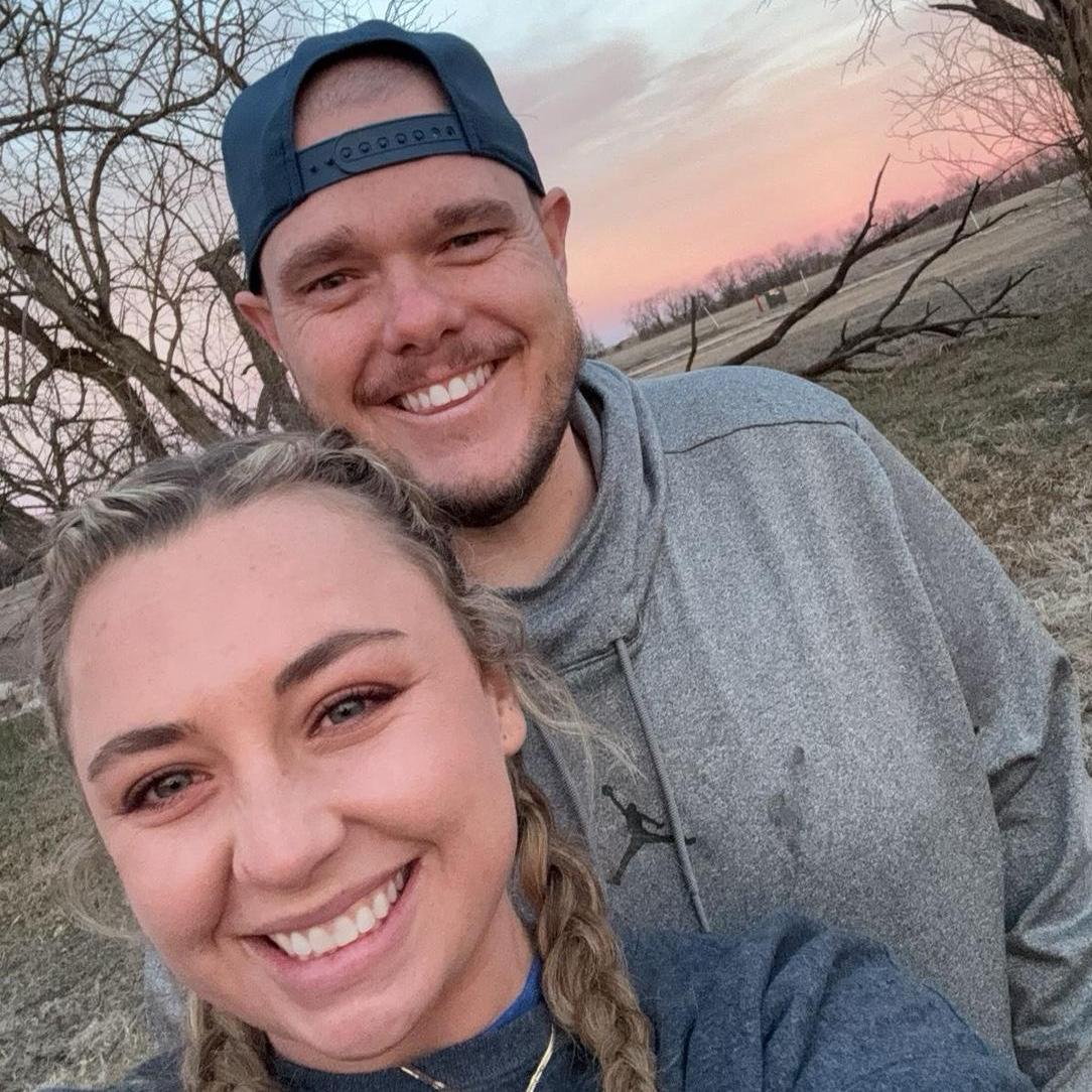 2/2/2025: The first time Tyler took Ashleigh out to the land where their future home would be (and engagement spot!).