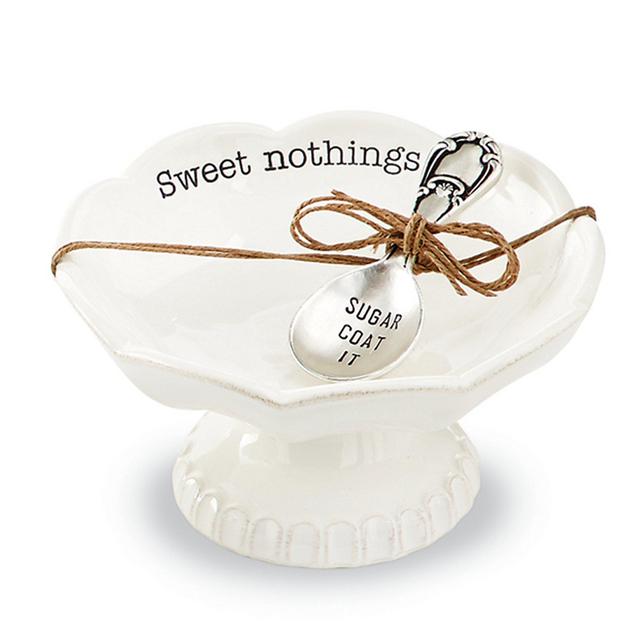 Mud PieCirca Sweet Nothings Scallop Candy Dish Set