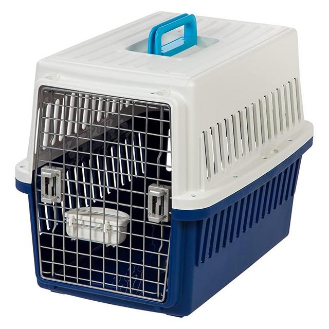 IRIS USA Medium Deluxe Pet Travel Carrier, Navy ATC-670