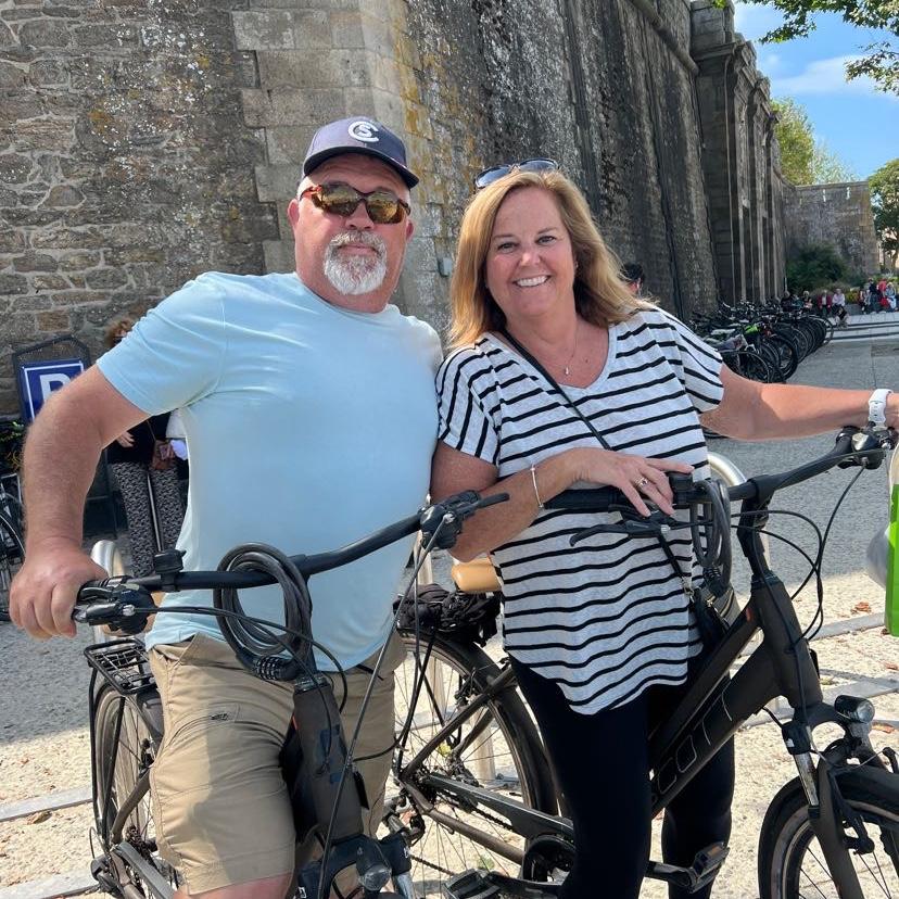 Biking in France!