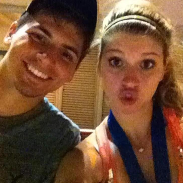 First ever picture together! (Also on the cruise we met on)