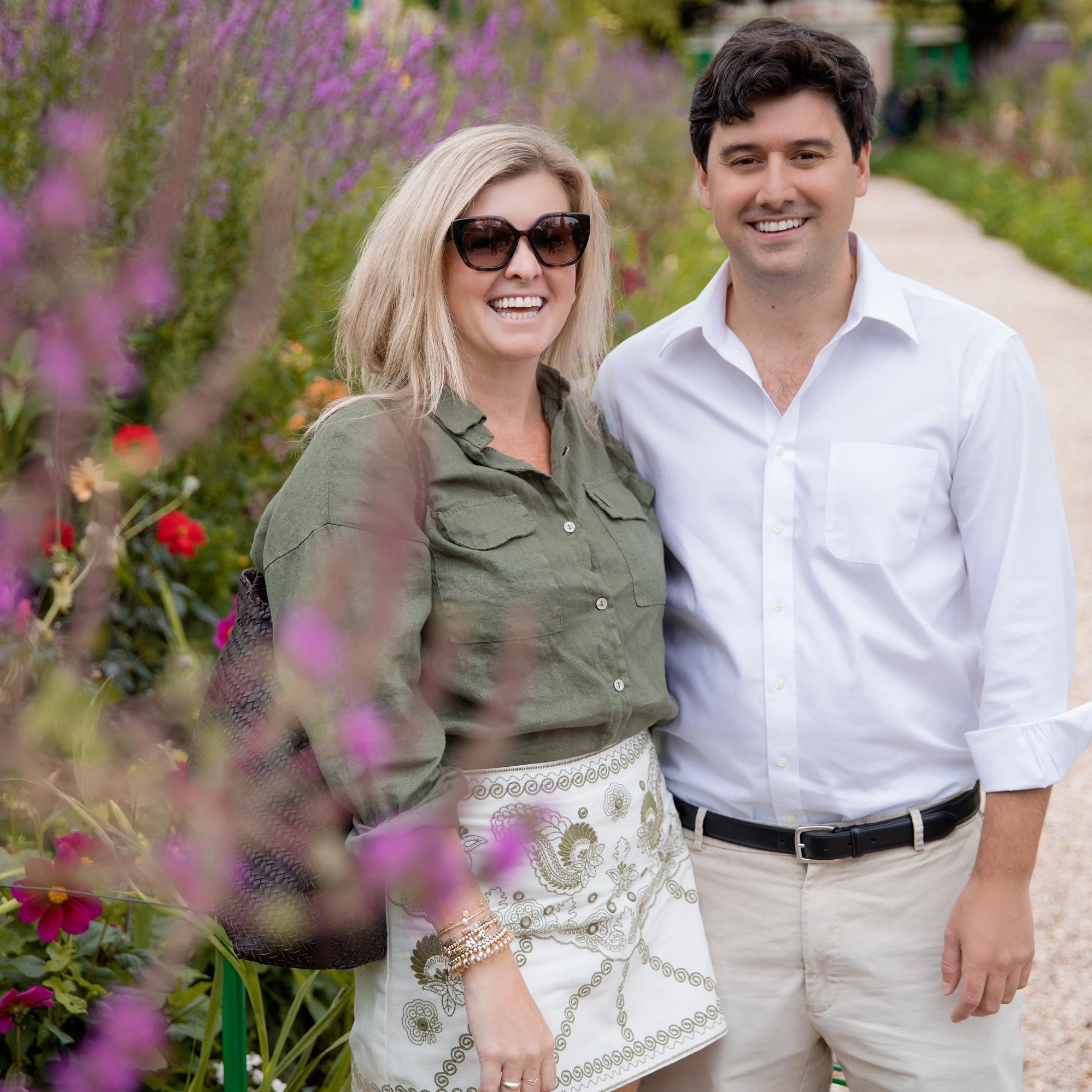 July 14th, 2024. Our engagement, Giverny, France.