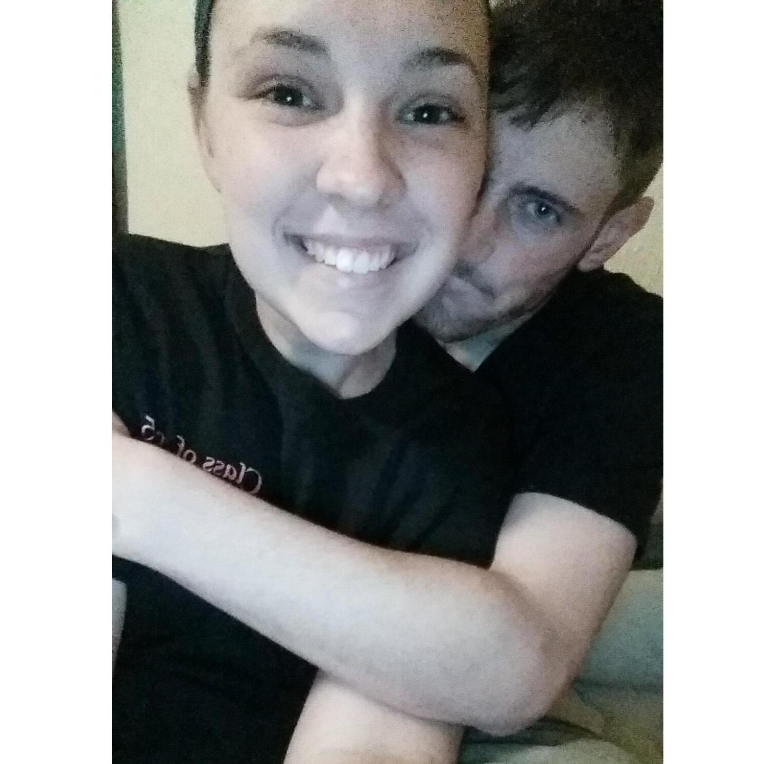 Our first picture together