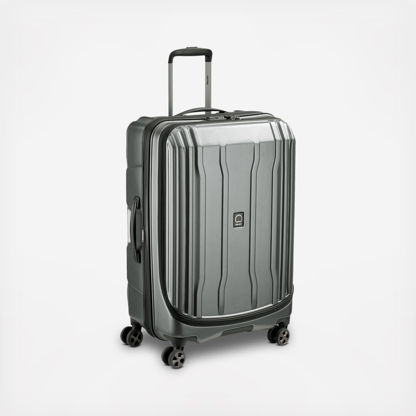 delsey cruise soft expandable carry on spinner