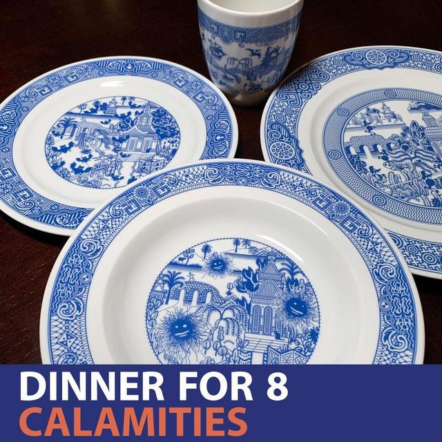 Calamityware Dinner for 8: With Calamities