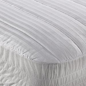 Wamsutta® Dobby Stripe Mattress Pad in White