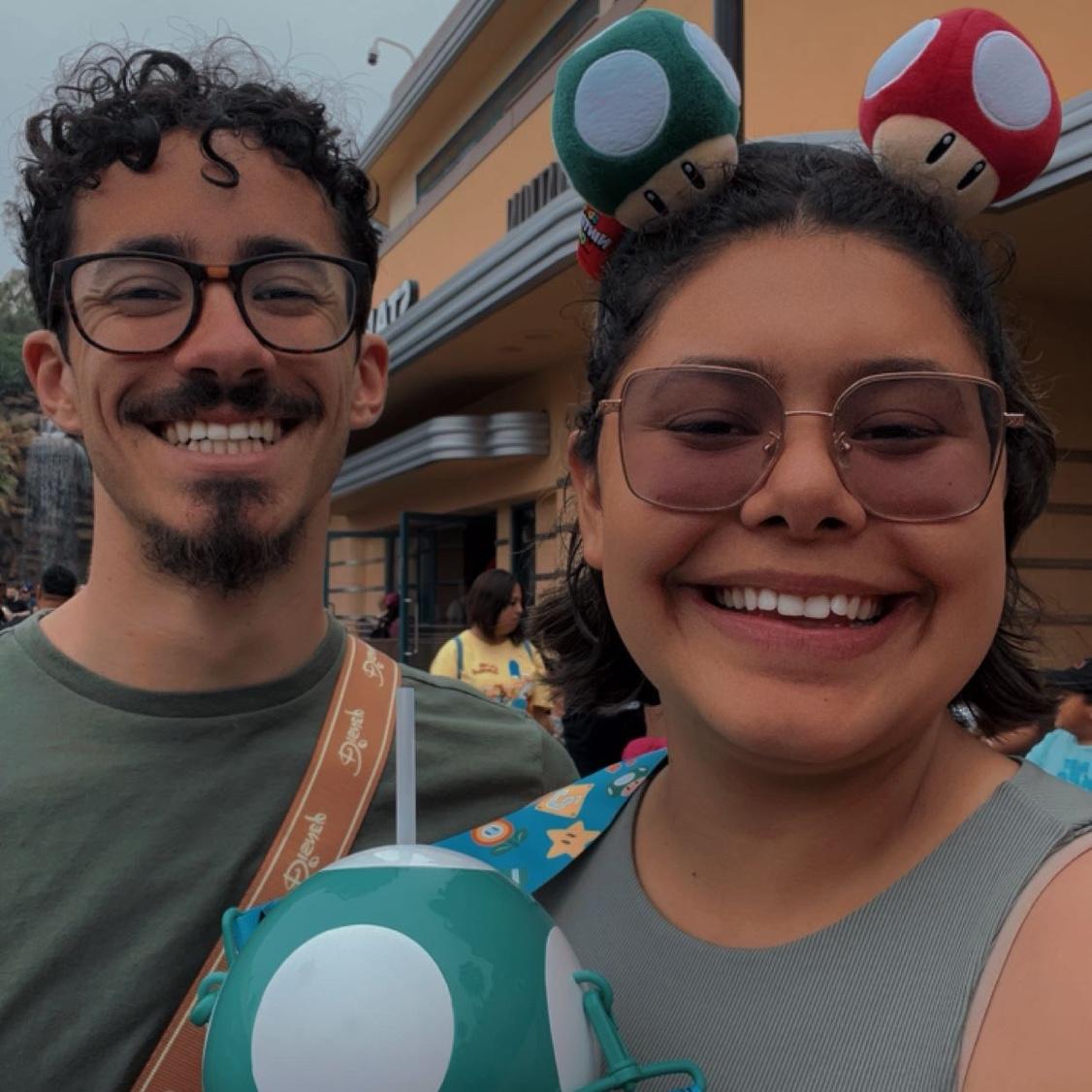 Isaiah first time at Universal 🍄