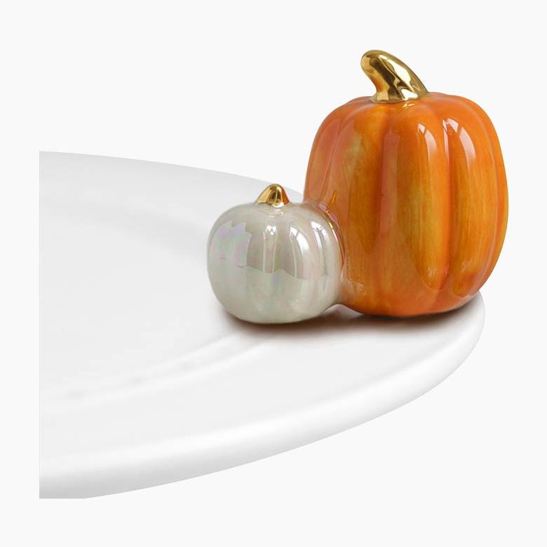 mini Pumpkin Platter Ornament