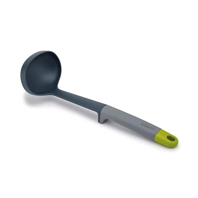 Joseph Joseph Elevate Nylon Ladle with Integrated Tool Rest, One Size, Gray/Green
