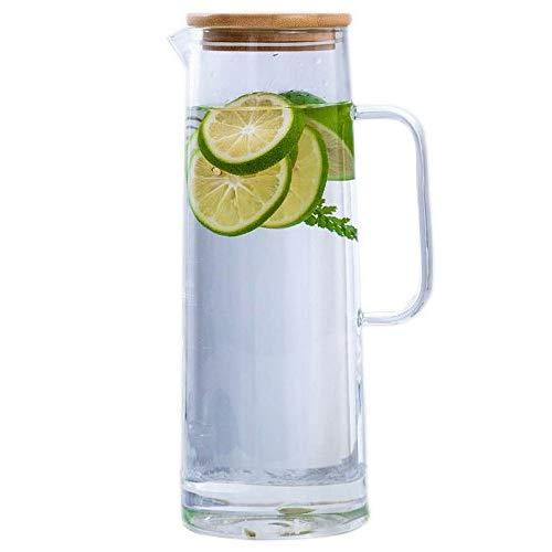 Glass water Pitcher Teapot With Handle for family-1500ml