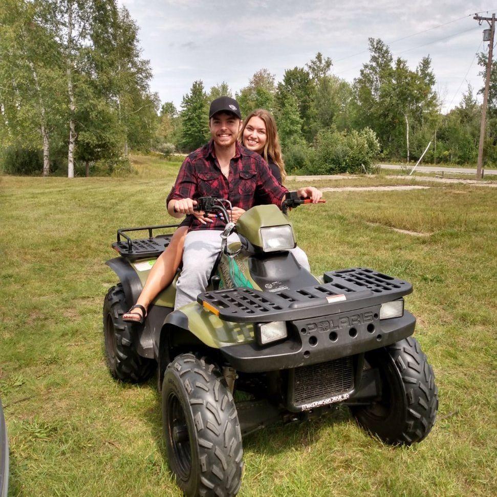 Our first trip to my family property up north!