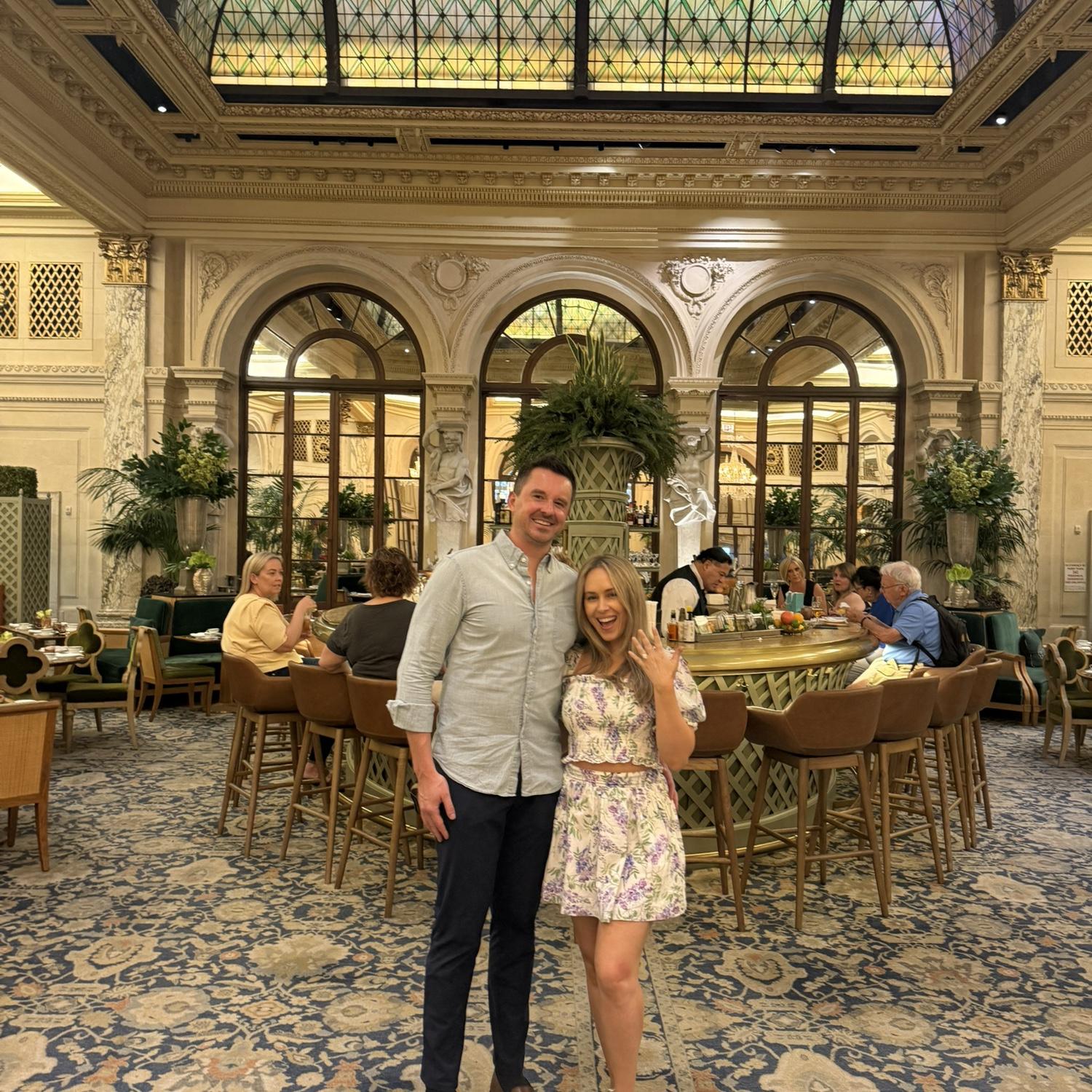 The Plaza on Engagement Day!