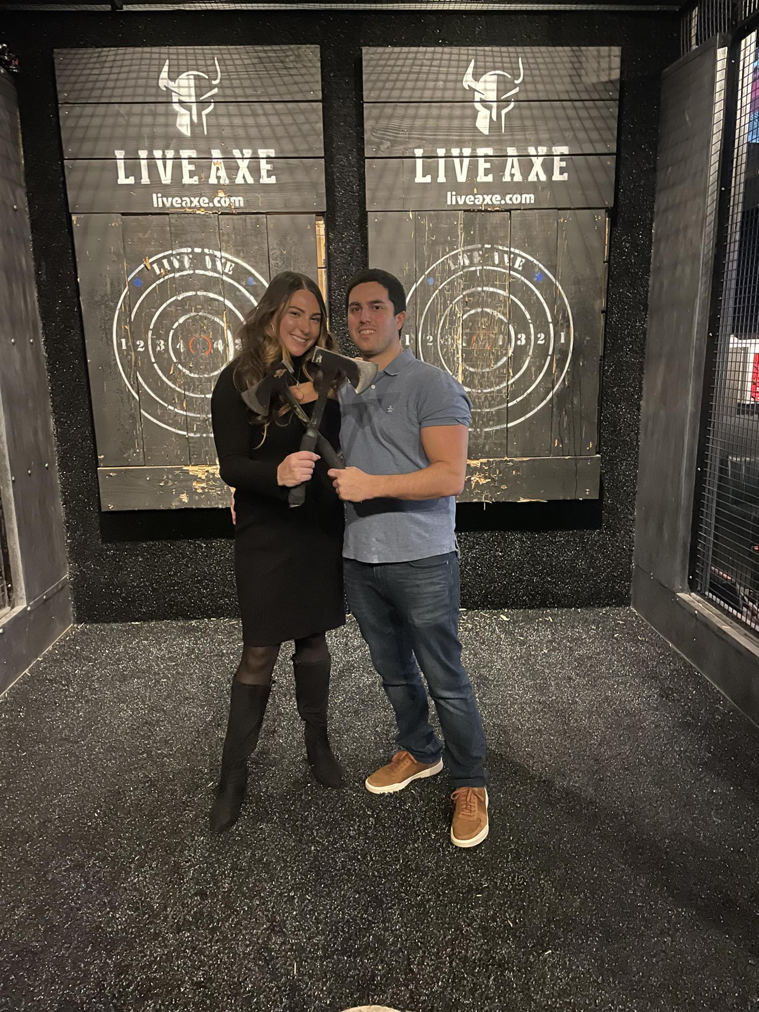 Axe Throwing in NYC
2021