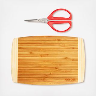 2-Piece Scissor & Cutting Board Set