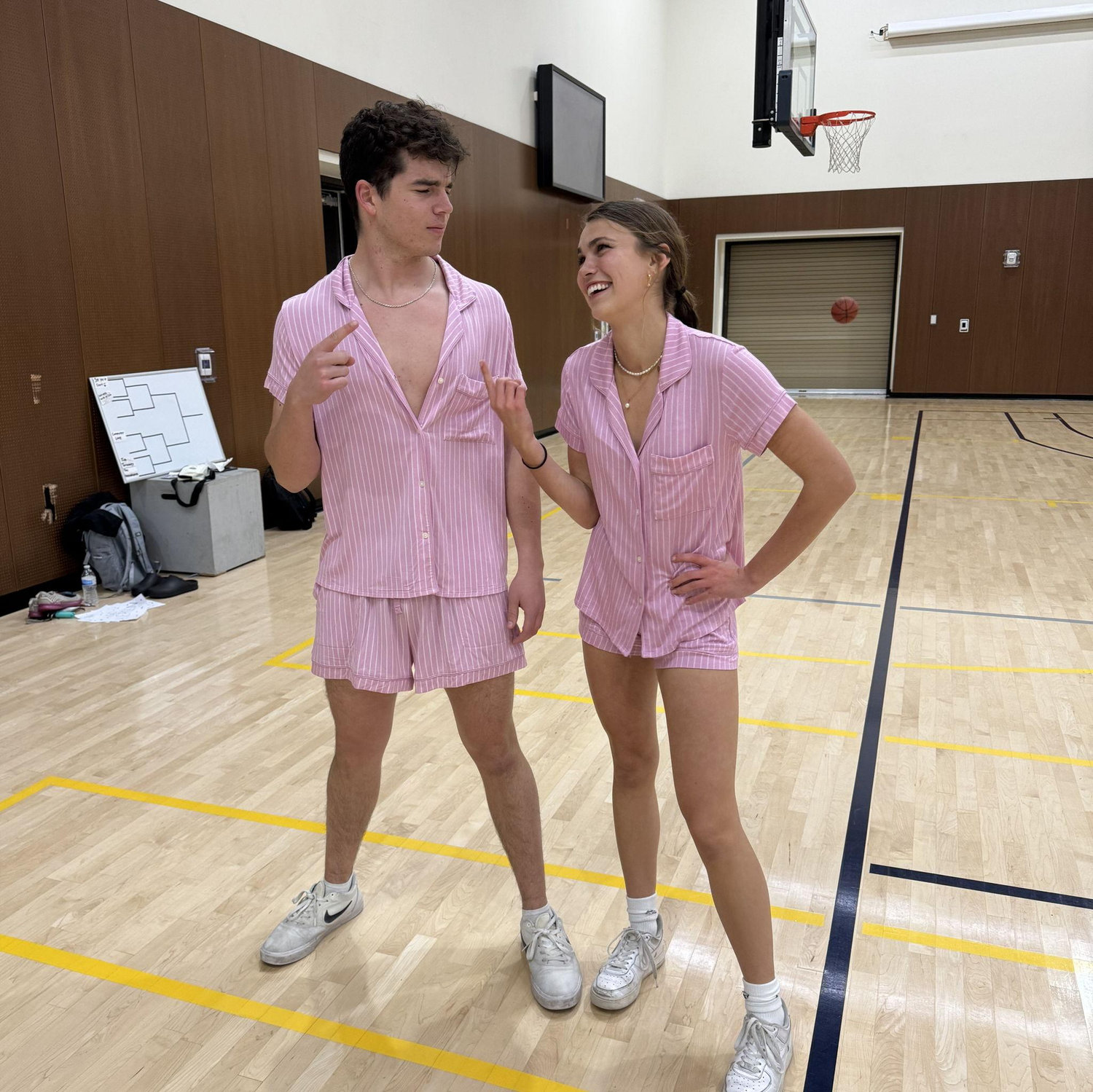 The night it all began...who knew Kiersen's first and last intramural basketball game would land her a mans?- Feb '24