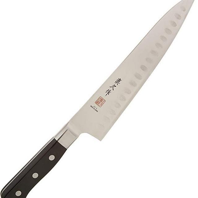Mac Knife MTH-80 Professional Hollow Edge Chef's Knife, 8 Inch, Silver