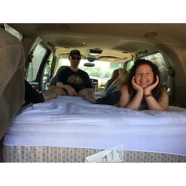 We are ready for the biggest and best road trip of our life! Little did Rose know what Andrew had planned on her birthday!