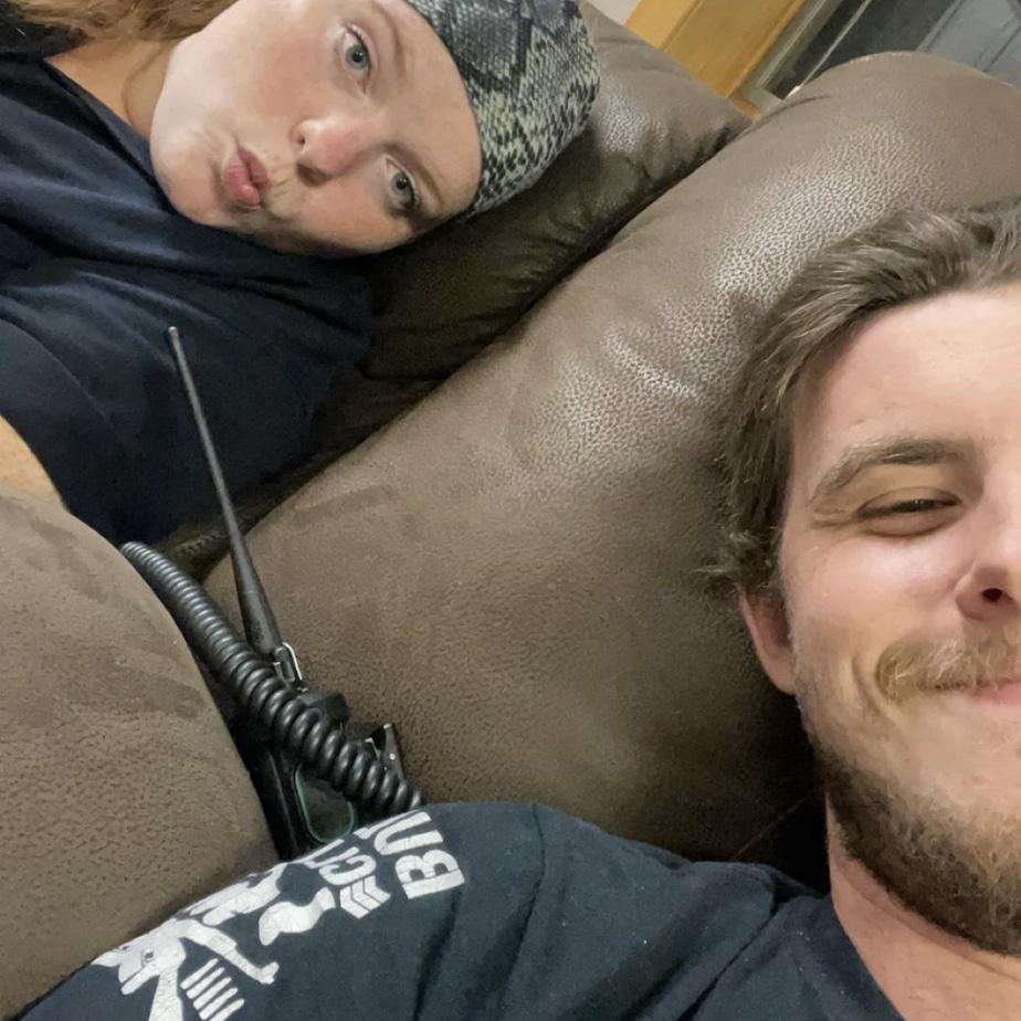 our first photo together 🥲