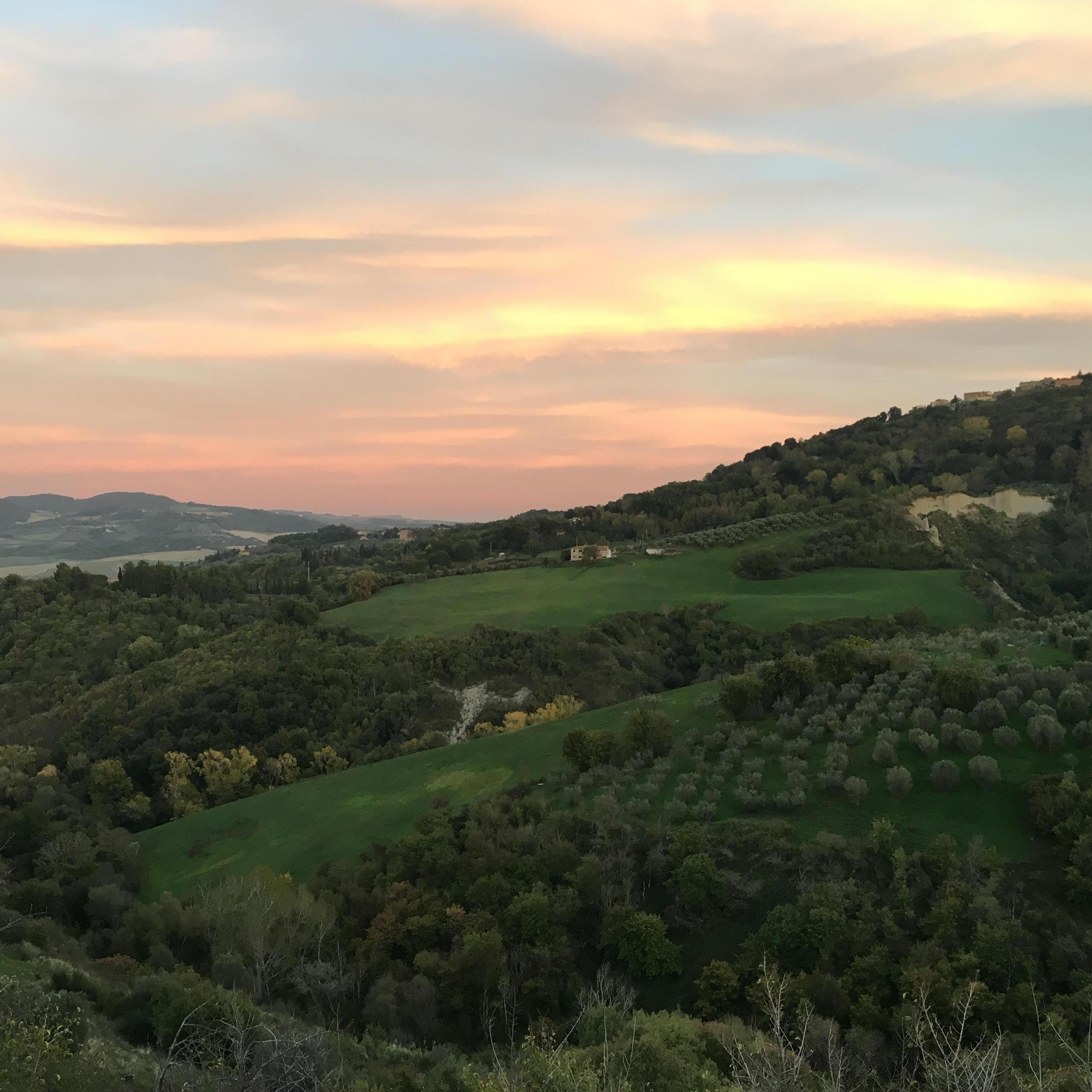 Rolling hills of Tuscany