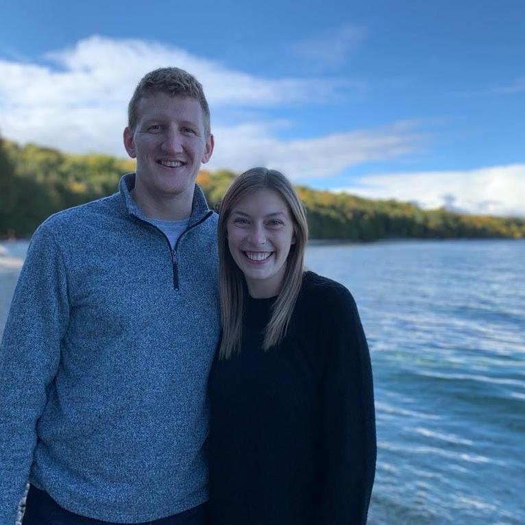 October 2nd 2020 in Door County when we got engaged!