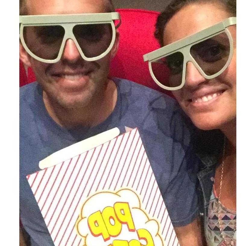 One of our favorite pastimes...IMAX movies and popcorn!