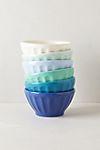 Assorted Latte Bowls, Set of 6