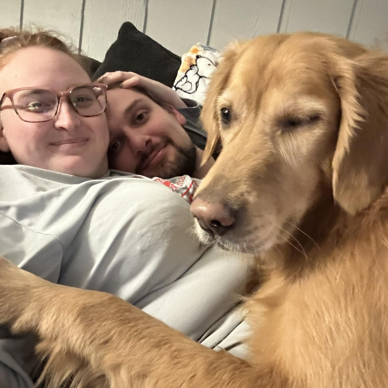 Cuddles on the couch