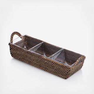 Three Compartment Tray